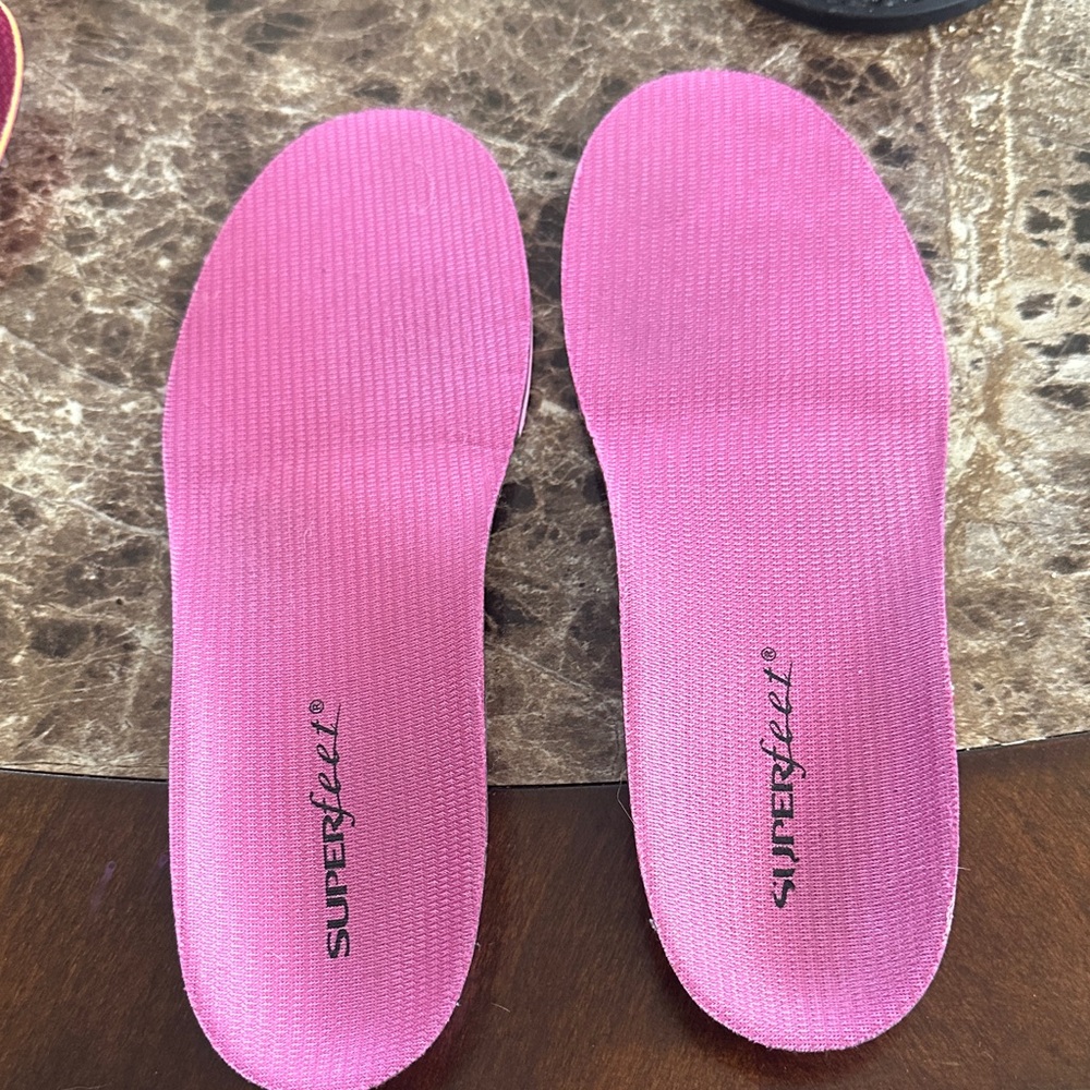 Women's Pink Insoles (fits 8.5-10)